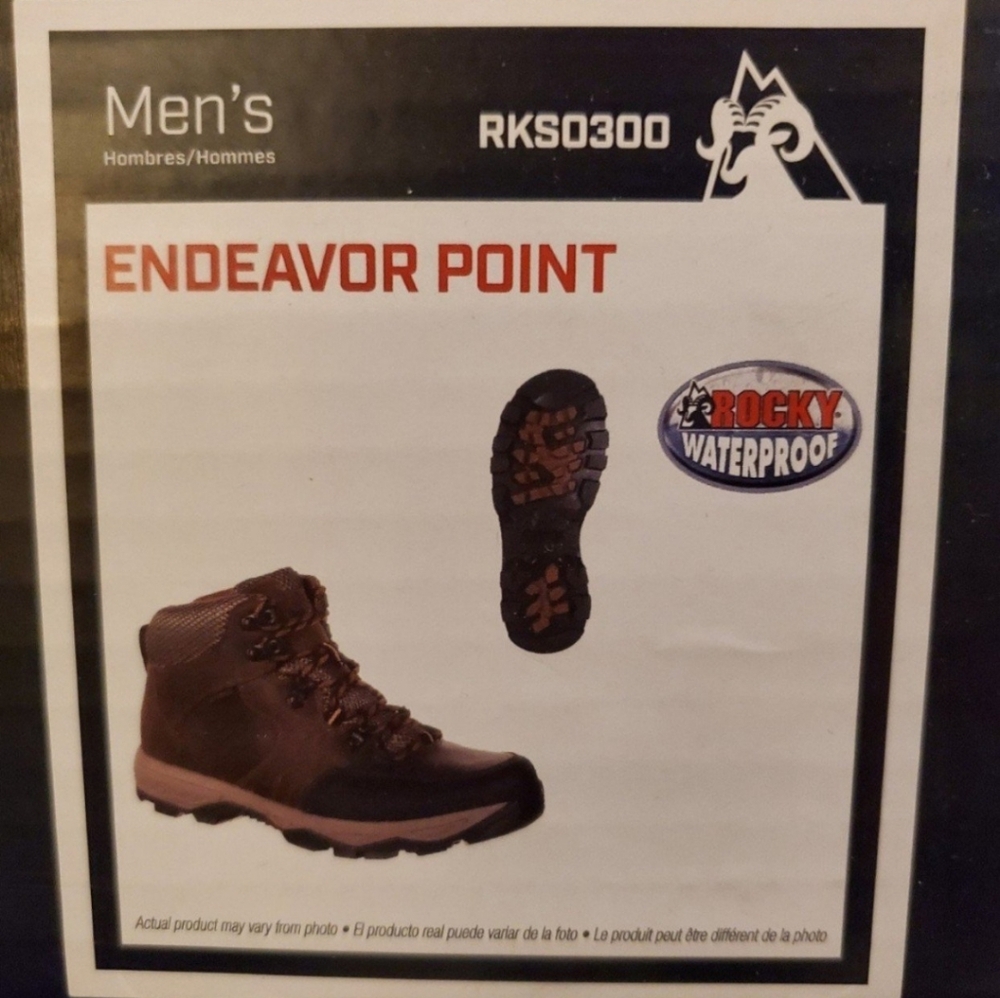 Rocky Endeavor Point Men's Waterproof Boots - Brown